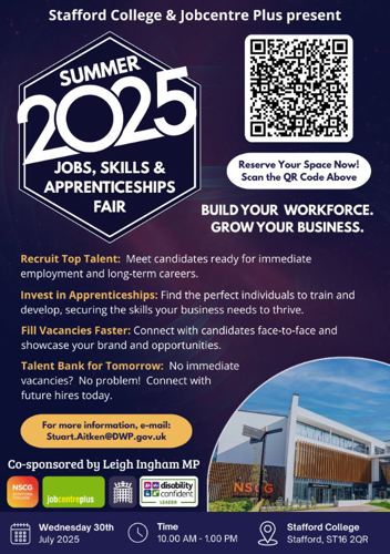 Summer 2025 Job, Skills and Apprenticeships Fair