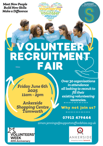 Volunteer Recruitment Fair Banner